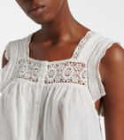 Citizens of Humanity Mia lace-trimmed top