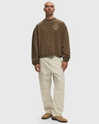 Rough. Floral Emblem Sweater Black Sweatshirts
