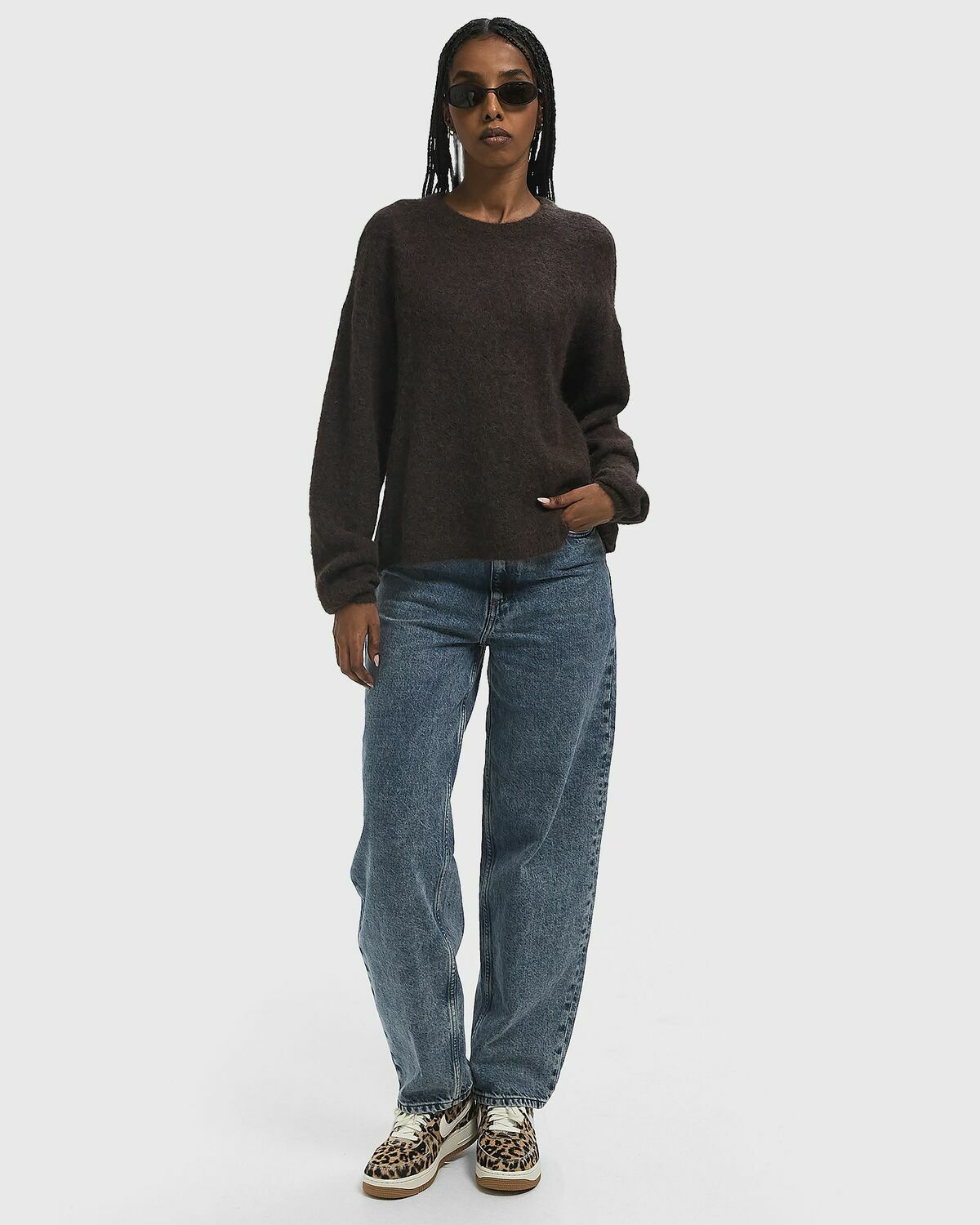 American Vintage JOYBIRD-B 5 POCHES Blue Womens Jeans