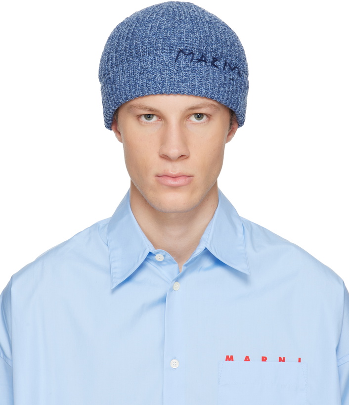 Photo: Marni Navy Wool Beanie