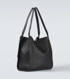 Bottega Veneta Corriere Intrecciato leather tote bag