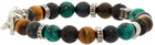 Salvatore Ferragamo Multicolor BR Bead Bracelet