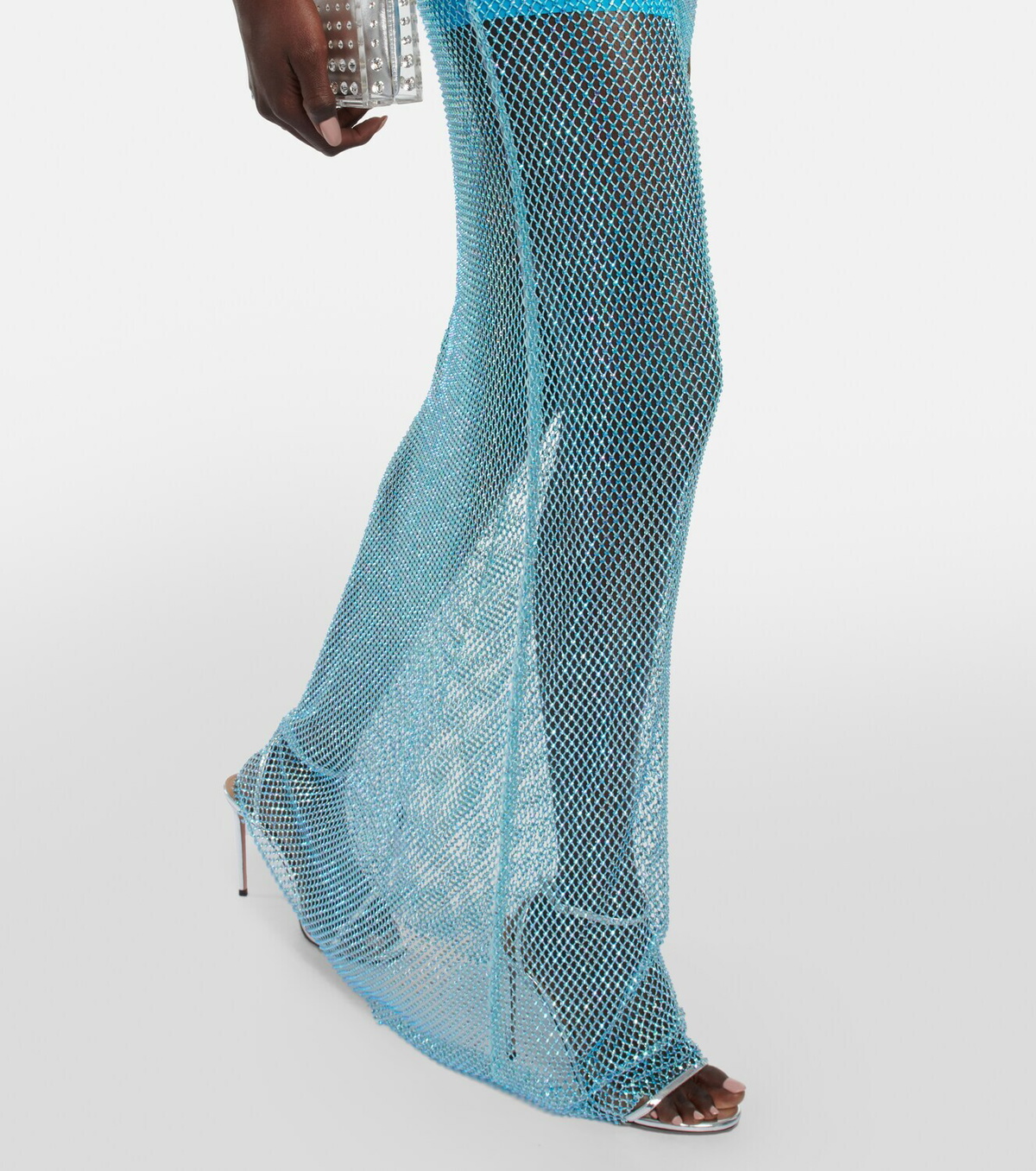 Giuseppe di Morabito Embellished mesh gown