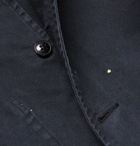 John Elliott - Gas Station Paint-Spattered Distressed Cotton Jacket - Black