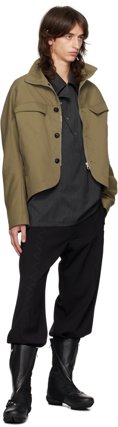 Kiko Kostadinov Black Jacklight Trousers Kiko Kostadinov