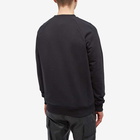 Balmain Men's Flock Crew Sweat in Black/White