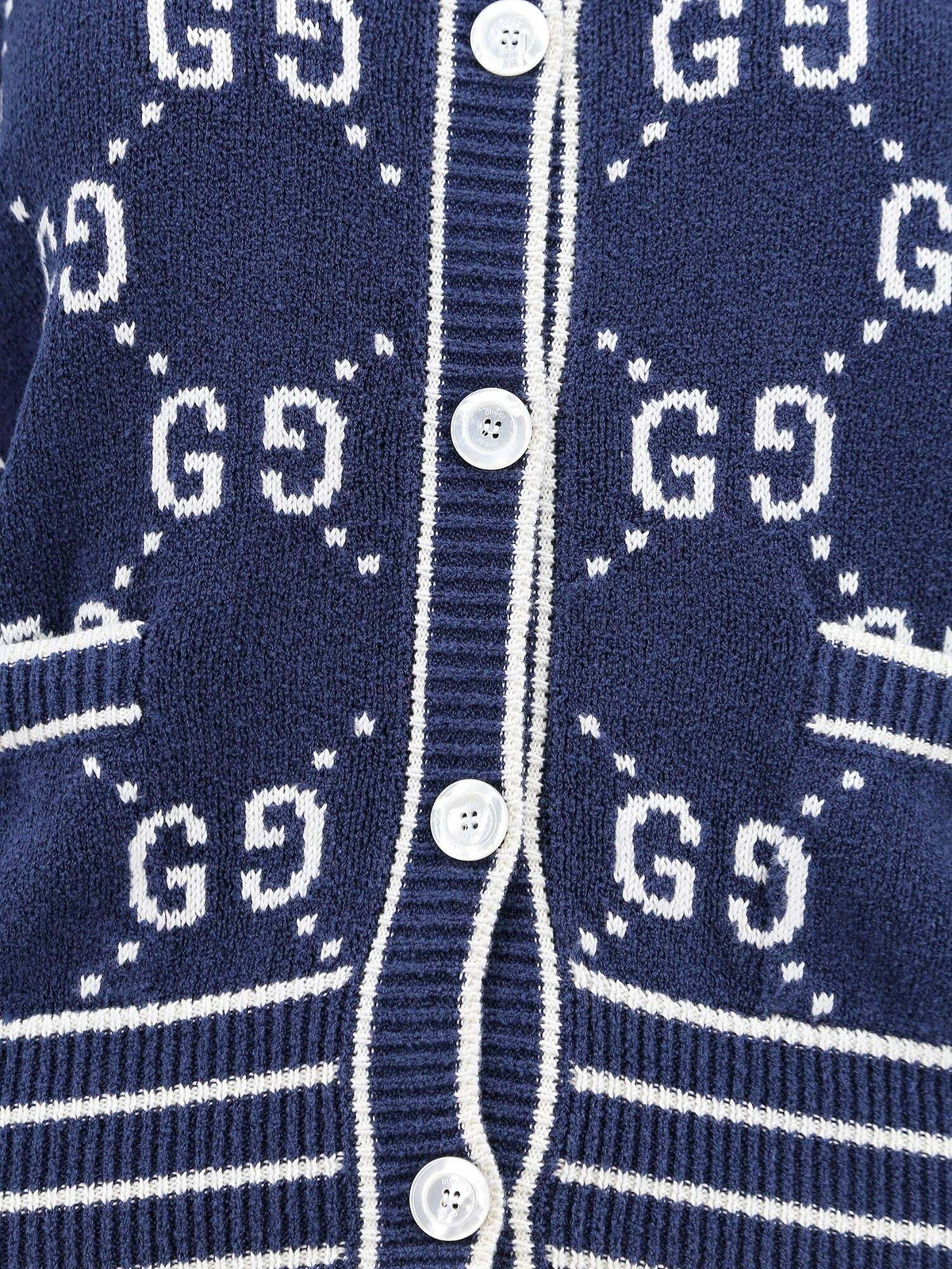 Gucci   Cardigan Blue   Womens