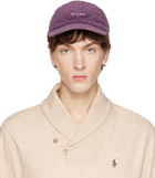 Polo Ralph Lauren Purple Embroidered Cap