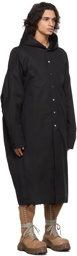 Rick Owens Black Peter Coat