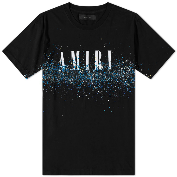 Photo: AMIRI Crystal Core Logo Painter Tee