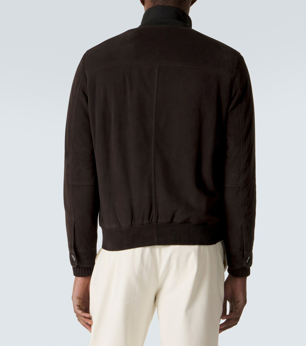 Brioni Suede bomber jacket