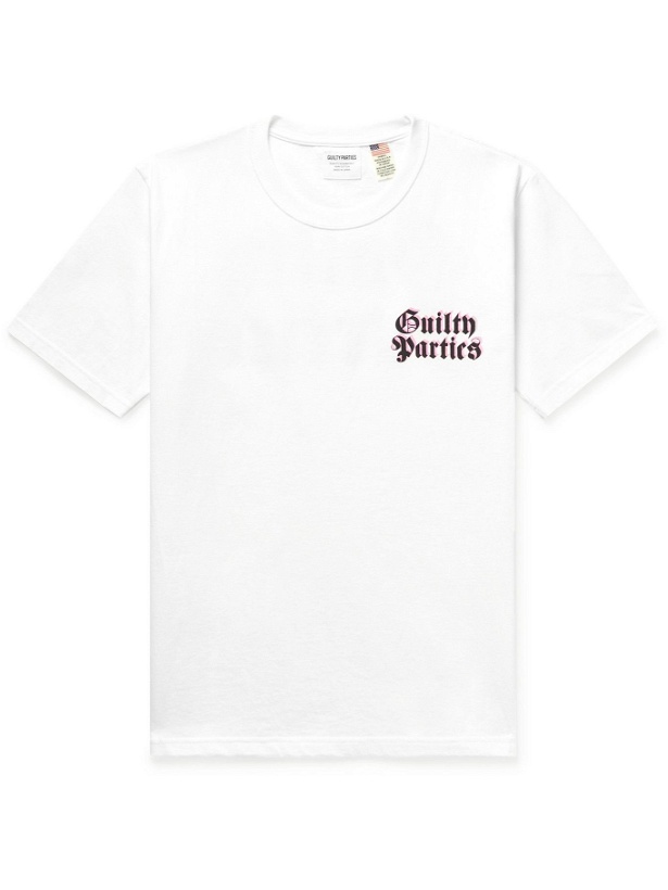 Photo: WACKO MARIA - Printed Cotton-Jersey T-Shirt - White