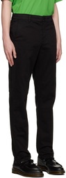 Nudie Jeans Black Easy Alvin Trousers