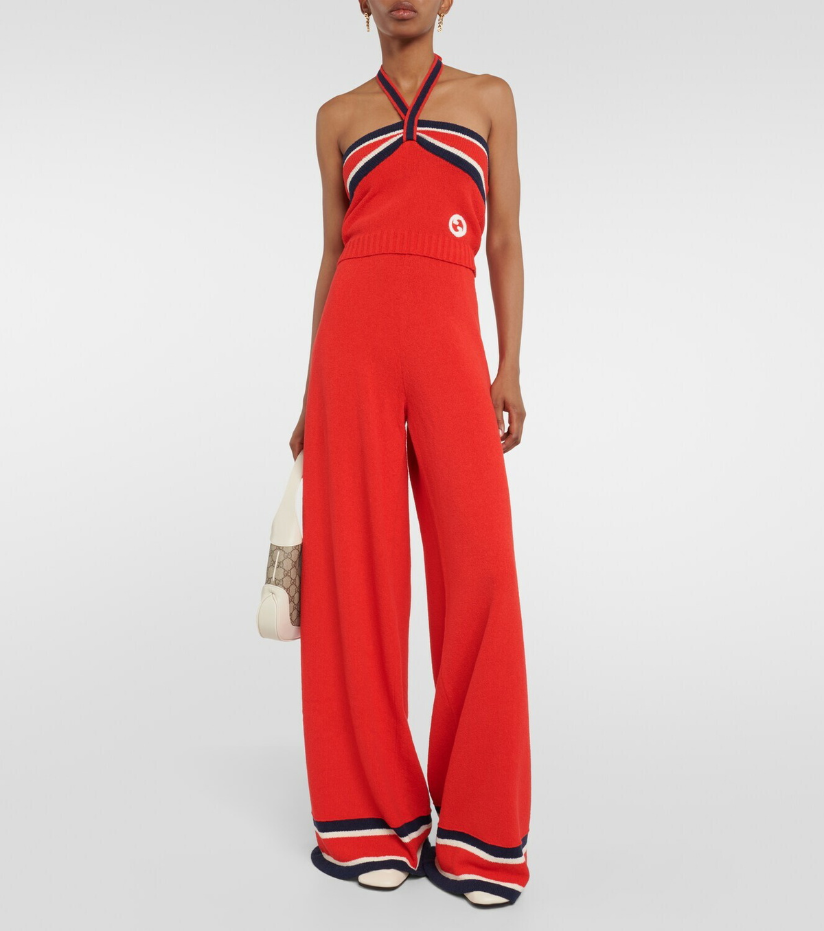 Gucci Stripped cottonblend pants Gucci