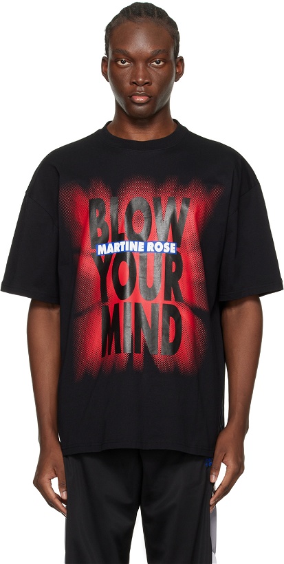 Photo: Martine Rose Black 'Blow Your Mind' T-Shirt