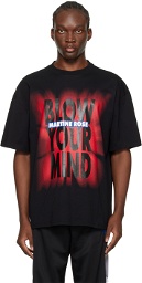 Martine Rose Black 'Blow Your Mind' T-Shirt