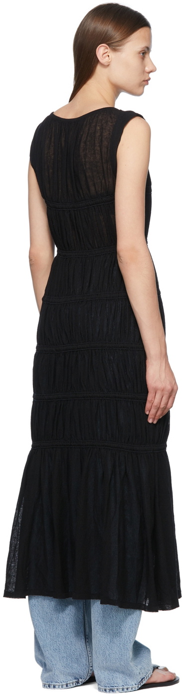 PERVERZE Black Cotton Dress