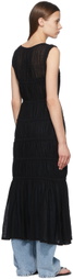 PERVERZE Black Cotton Dress