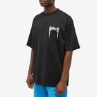 Burberry Men's Sici Artwork Logo T-Shirt in Black