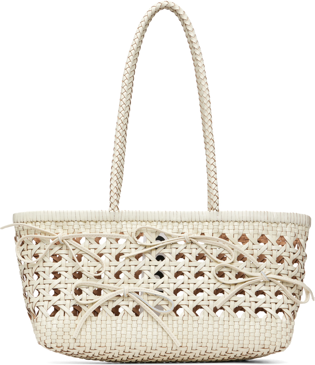 OSOI Off-White Biscuit Shoulder Bag