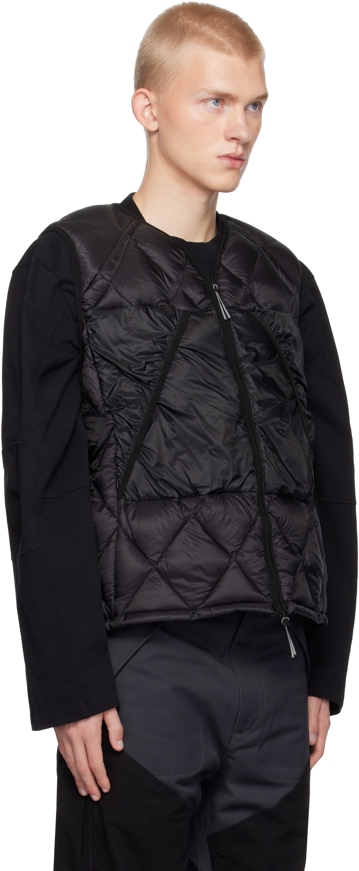 ROA Black Light Down Vest