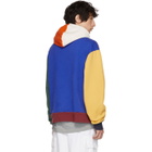 424 Multicolor Colorblocked Oversized Hoodie