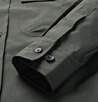 NN07 - Greyson Ripstop Overshirt - Men - Charcoal