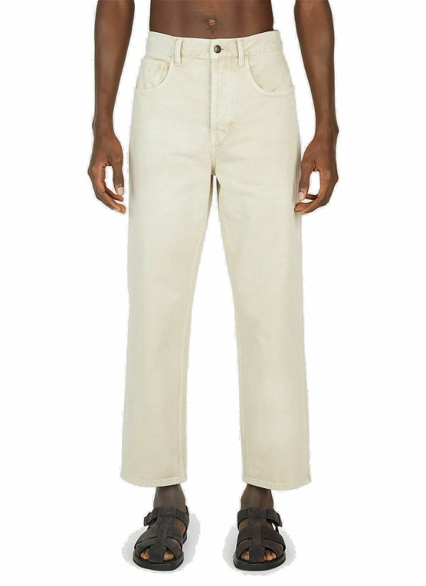 Photo: The Row - Cortland Jeans in Beige