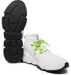 Balenciaga - Speed Sock Stretch-Knit Sneakers - White