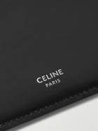 CELINE - Triomphe Coated-Canvas Zipped Cardholder