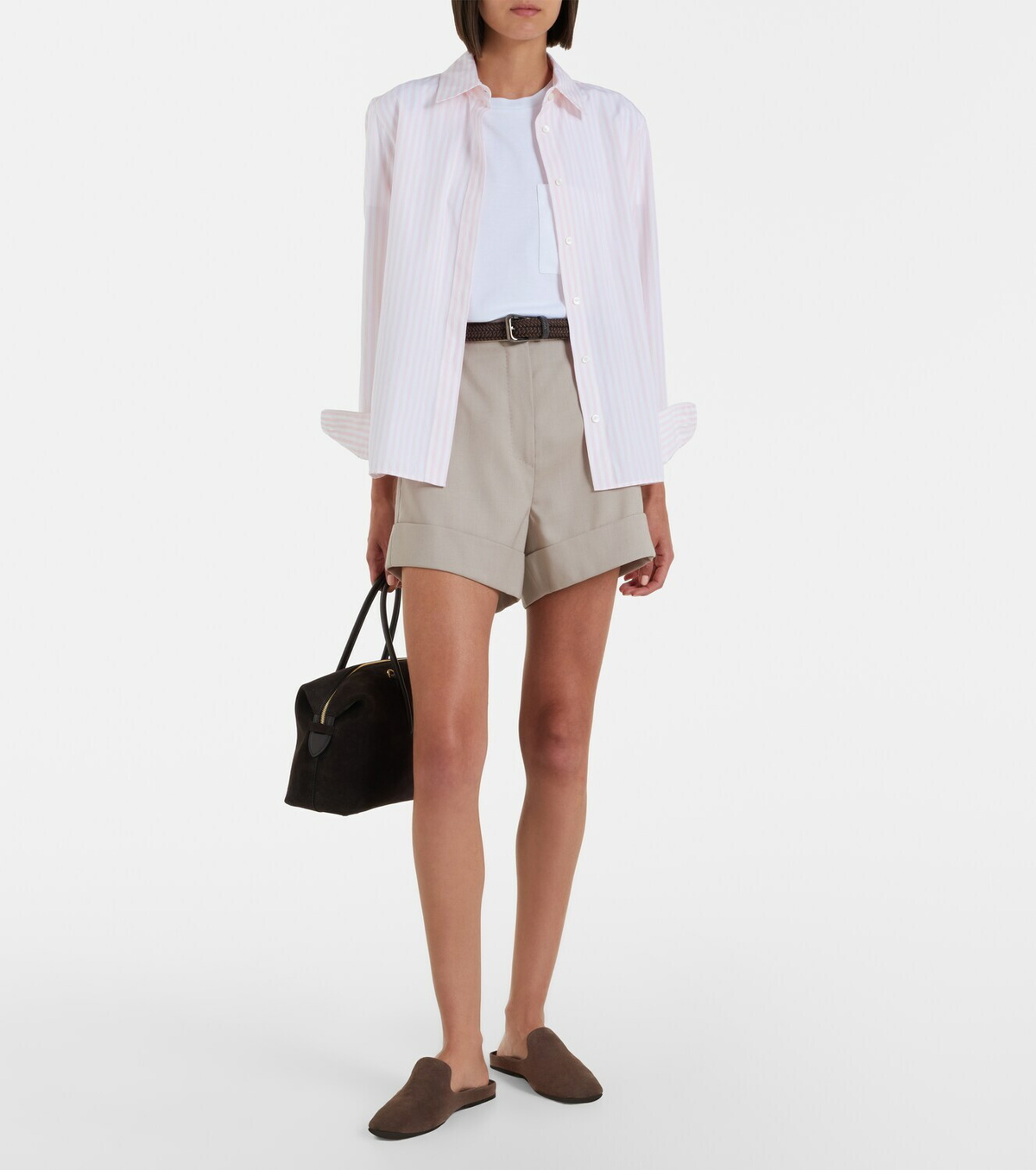 Max Mara Monogram cotton jersey T-shirt