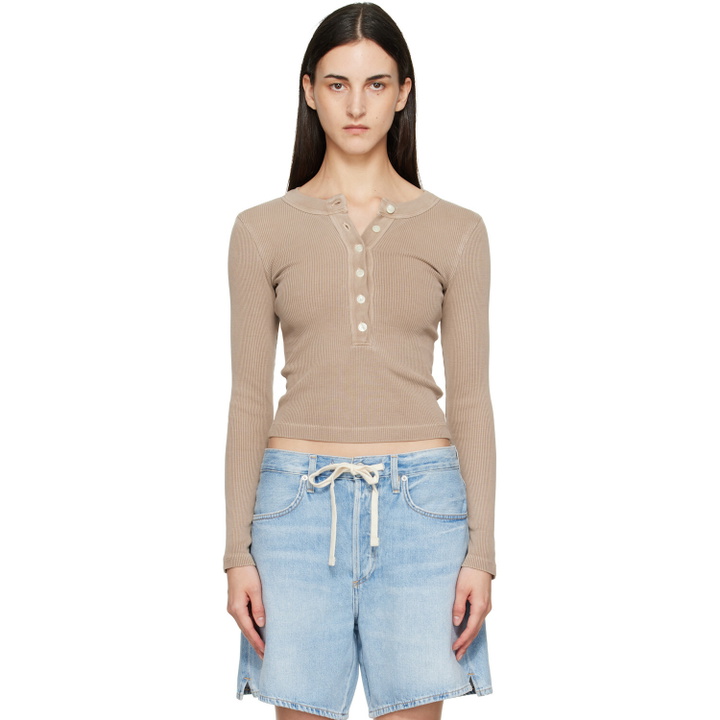Photo: Citizens of Humanity Taupe Varra Henley