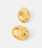 Balmain Signature Mesh earrings