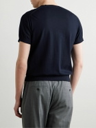 Dunhill - Slim-Fit Sea Island Cotton T-Shirt - Blue