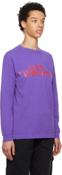 Awake NY Purple 'Mind Body Spirit' Long Sleeve T-Shirt