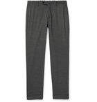 Incotex - Slim-Fit Puppytooth Woven Trousers - Gray