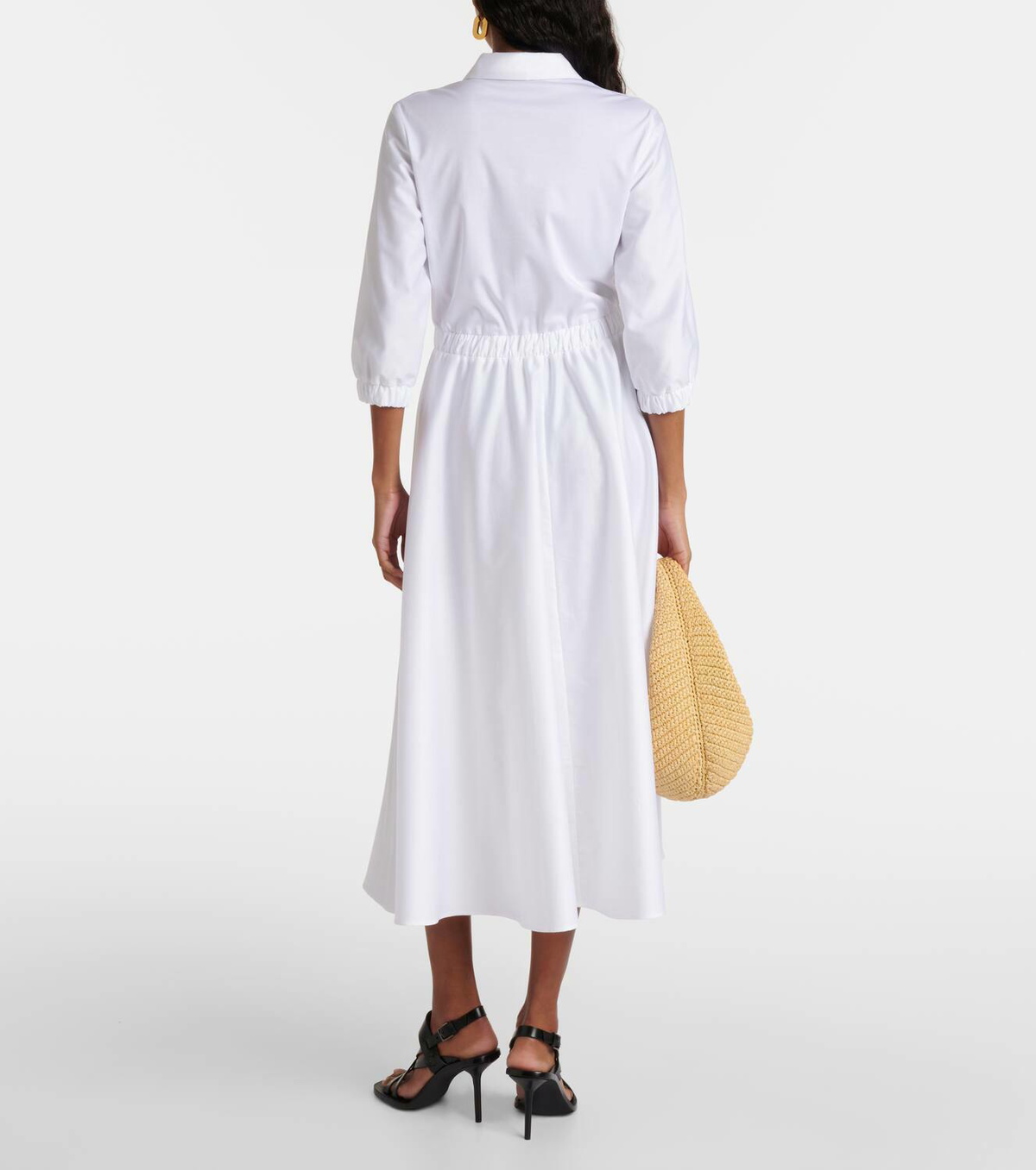 【送料&関税込】Max Mara White Denim Europa Dress Max Mara White Denim Europa Dress | italist