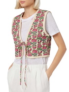 MC2 Saint Barth Woman Embroidered Padded Vest