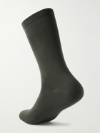 Pas Normal Studios - Mechanism Thermal Stetch-Knit Cycling Socks - Green
