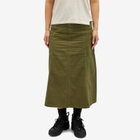 Gramicci Women's Voyager Midi Skirt in Olive