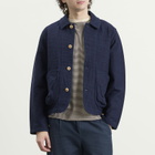 Folk Men's Prism Jacket in Indigo Texture
