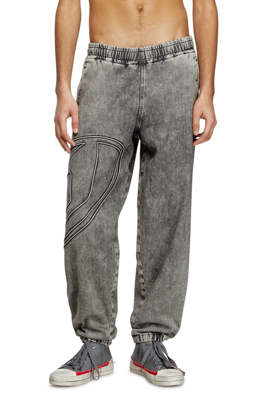 Photo: Diesel Slim D-Pint Track Denim - Jeans - Unisex - Black