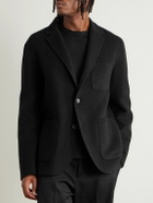 Mr P. - Double-Faced Brushed Cashmere and Yak-Blend Blazer - Black