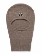 Rick Owens - Moncler Logo-Appliquéd Wool and Cashmere-Blend Balaclava