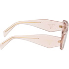 Prada Eyewear Pink 'Prada Symbole' Sunglasses