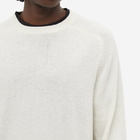 Beams Plus Men's 9G Crew Knit in Off White