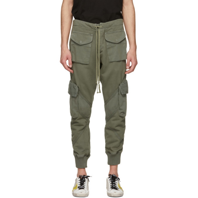 Photo: Greg Lauren Khaki Utility Sweat Cargo Pants