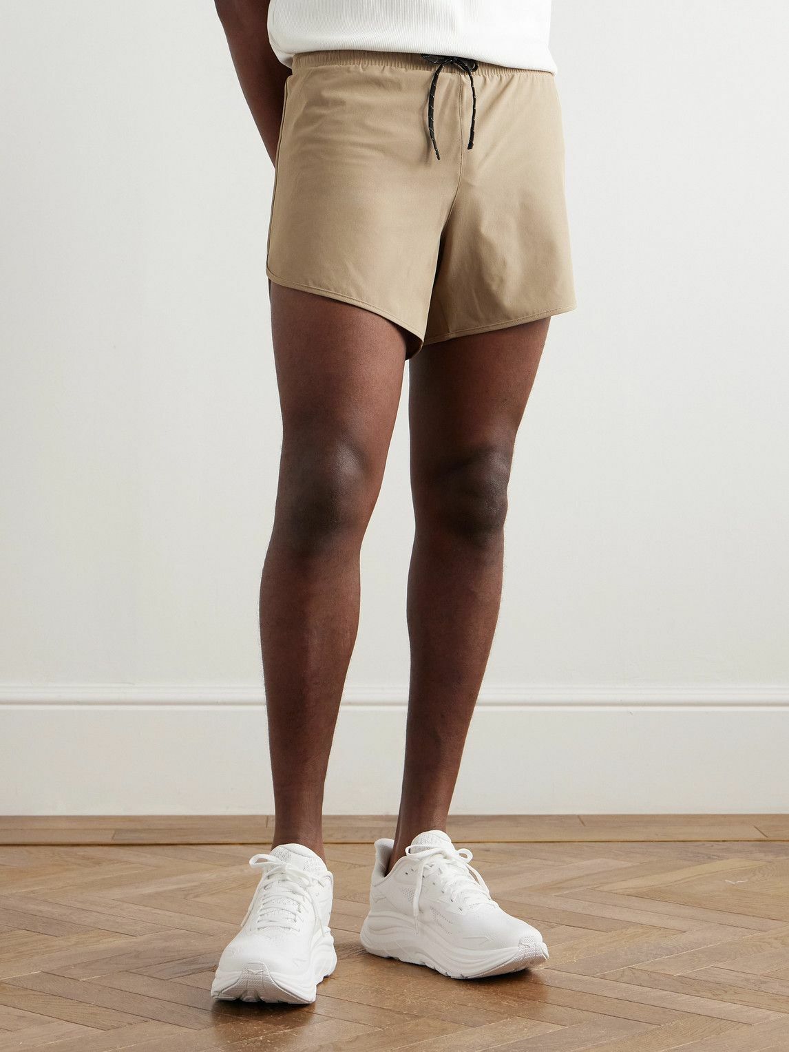 DISTRICT VISION - 5" Straight-Leg Logo-Print Stretch-Jersey Running Shorts - Unknown