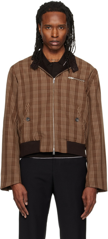 Photo: Wales Bonner Brown Axis Jacket