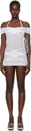 Poster Girl White Candice Minidress